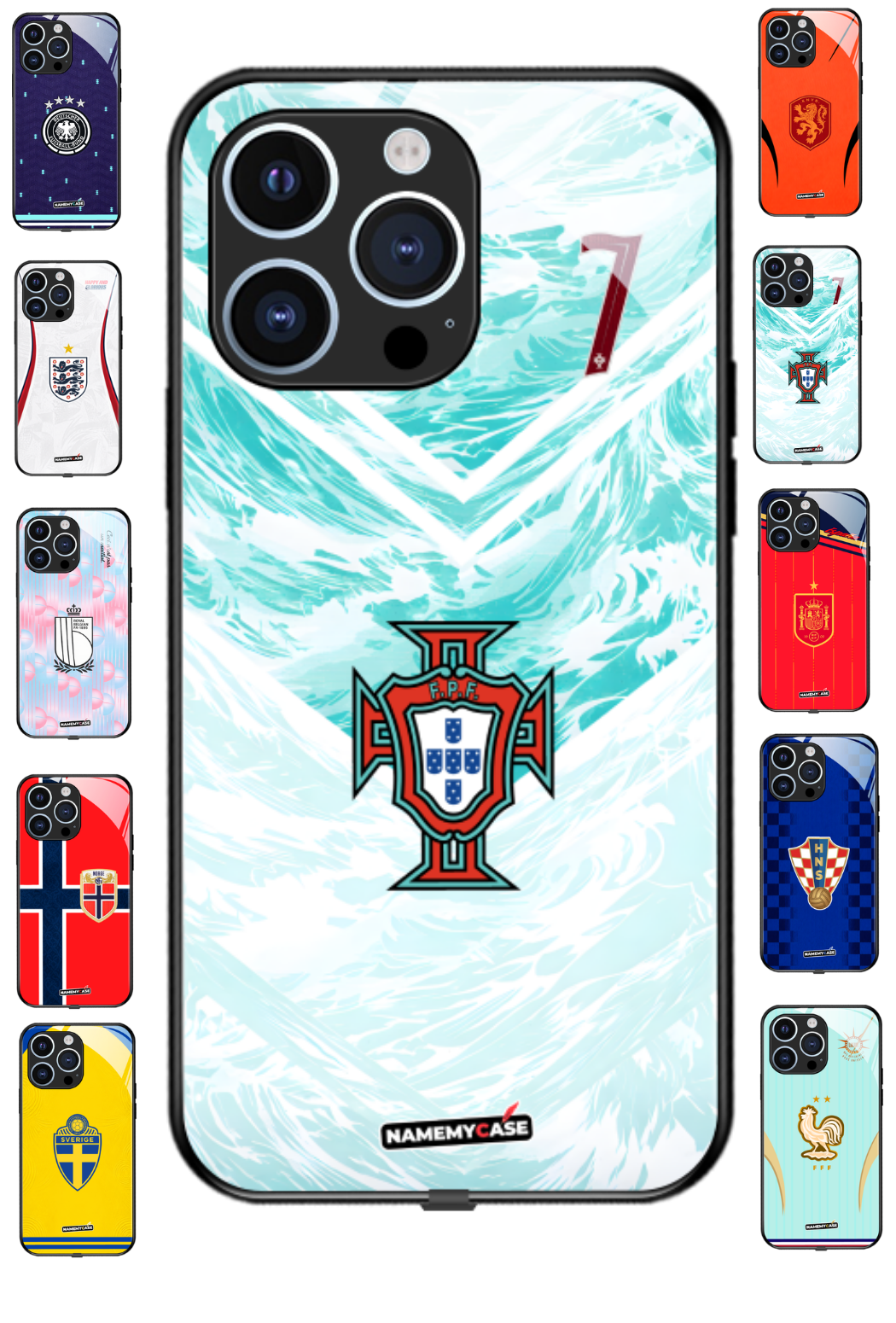 World Cup Jersey iPhone Cases - European Collection
