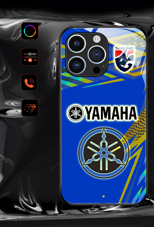 LED Light-Up iPhone Case- Yamaha Bleue
