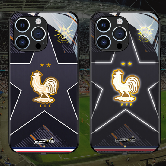 LED Light-Up iPhone Case - France Stadium World Cup Jerseys