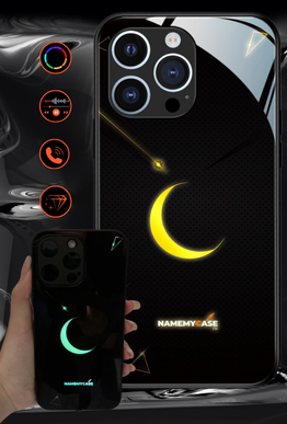 LED Light-Up iPhone Case - Moon