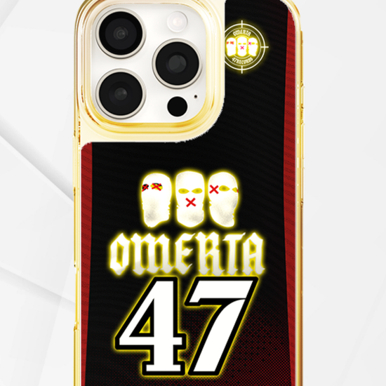 LED Light-Up iPhone Case- Omerta Black