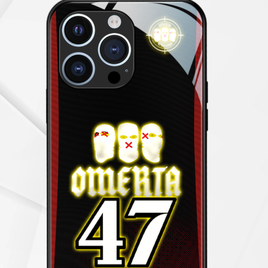 LED Light-Up iPhone Case- Omerta Black