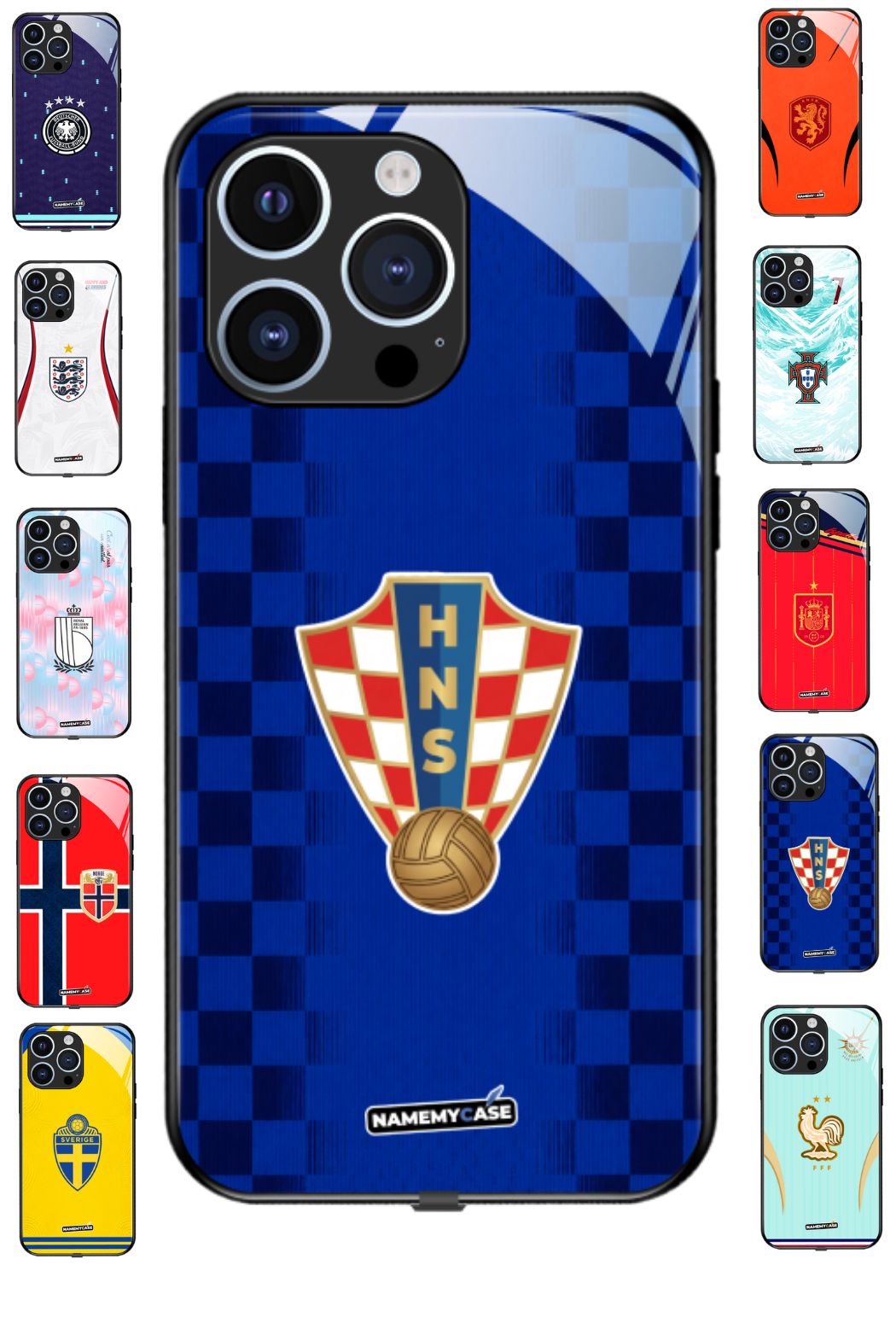 World Cup Jersey iPhone Cases - European Collection
