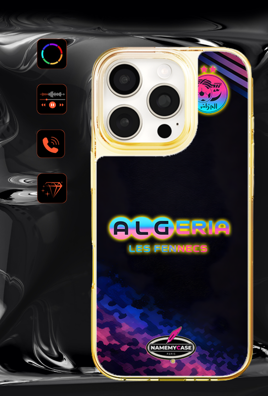 LED Light-Up iPhone Case- Algeria Fennecs