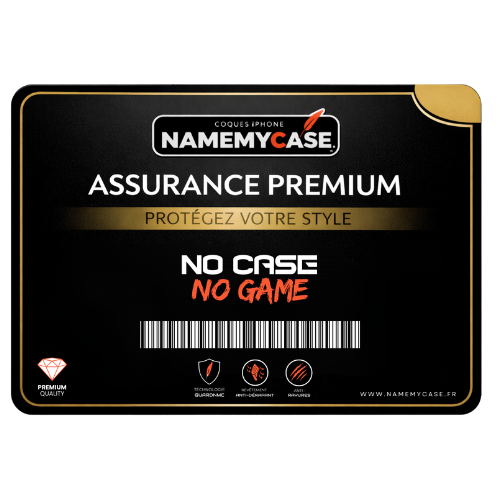 Assurance Coque LED Namemycase