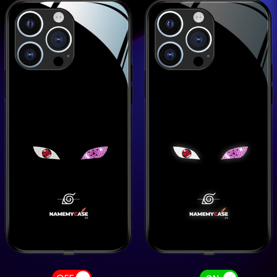 LED Light-Up iPhone Case - Purple eyes | Naruto