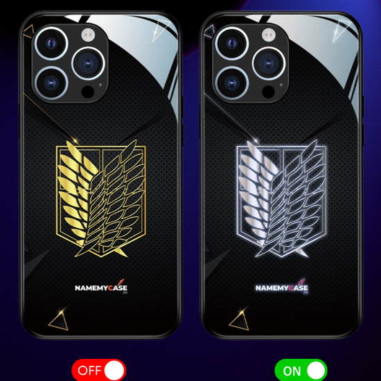 LED Light-Up iPhone Case – Wings of Freedom | Attack on Titan