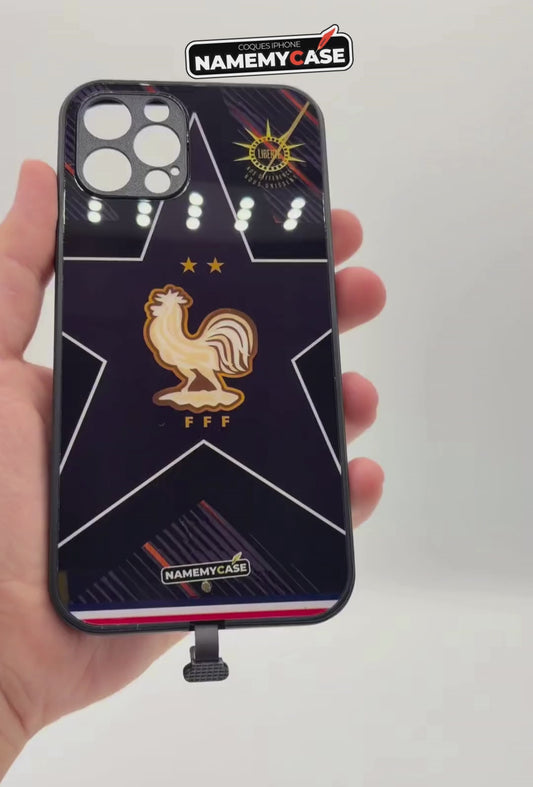 LED Light-Up iPhone Case - France Stadium World Cup Jerseys