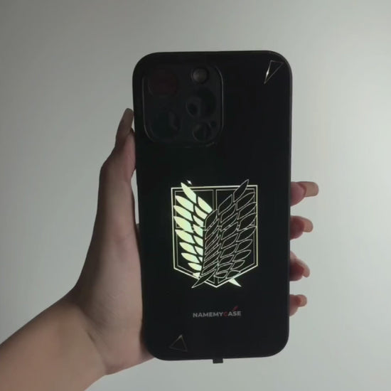 LED Light-Up iPhone Case – Wings of Freedom | Attack on Titan