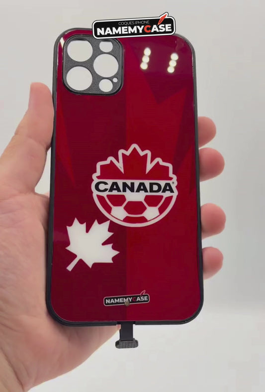 LED Light-Up iPhone Case - Canada World Cup Jerseys