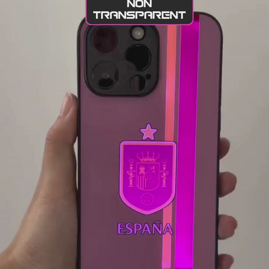 LED Light-Up iPhone Case- Spain