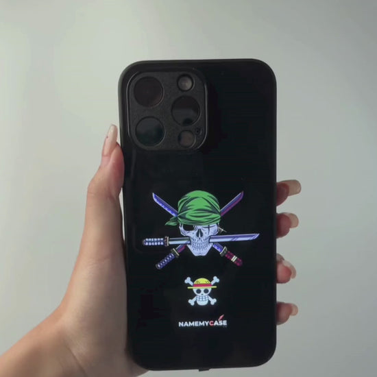 LED Light-Up iPhone Case - Roronoa Zoro | One Piece
