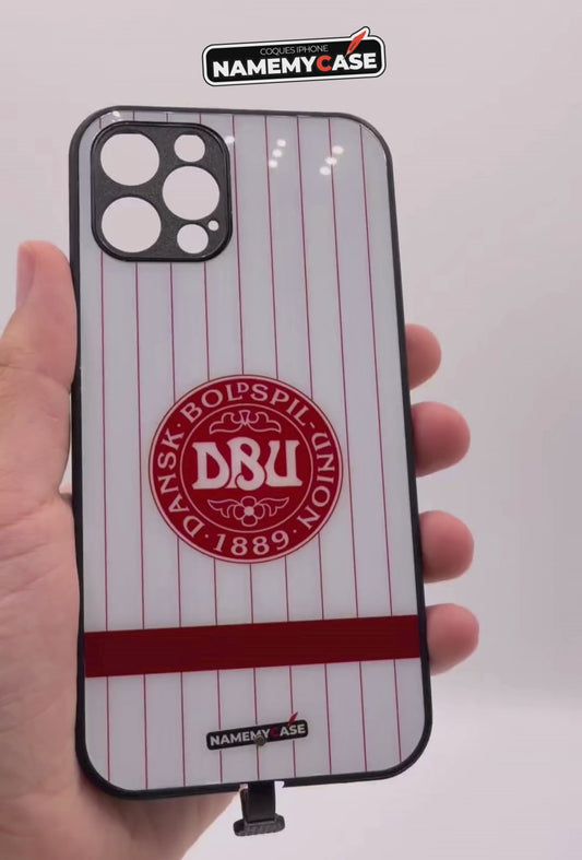 LED Light-Up iPhone Case - Danemark World Cup Jerseys