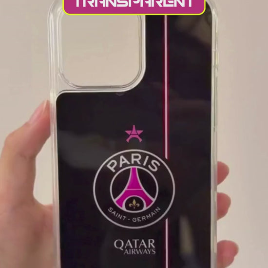 LED Light-Up iPhone Case- PSG Pink
